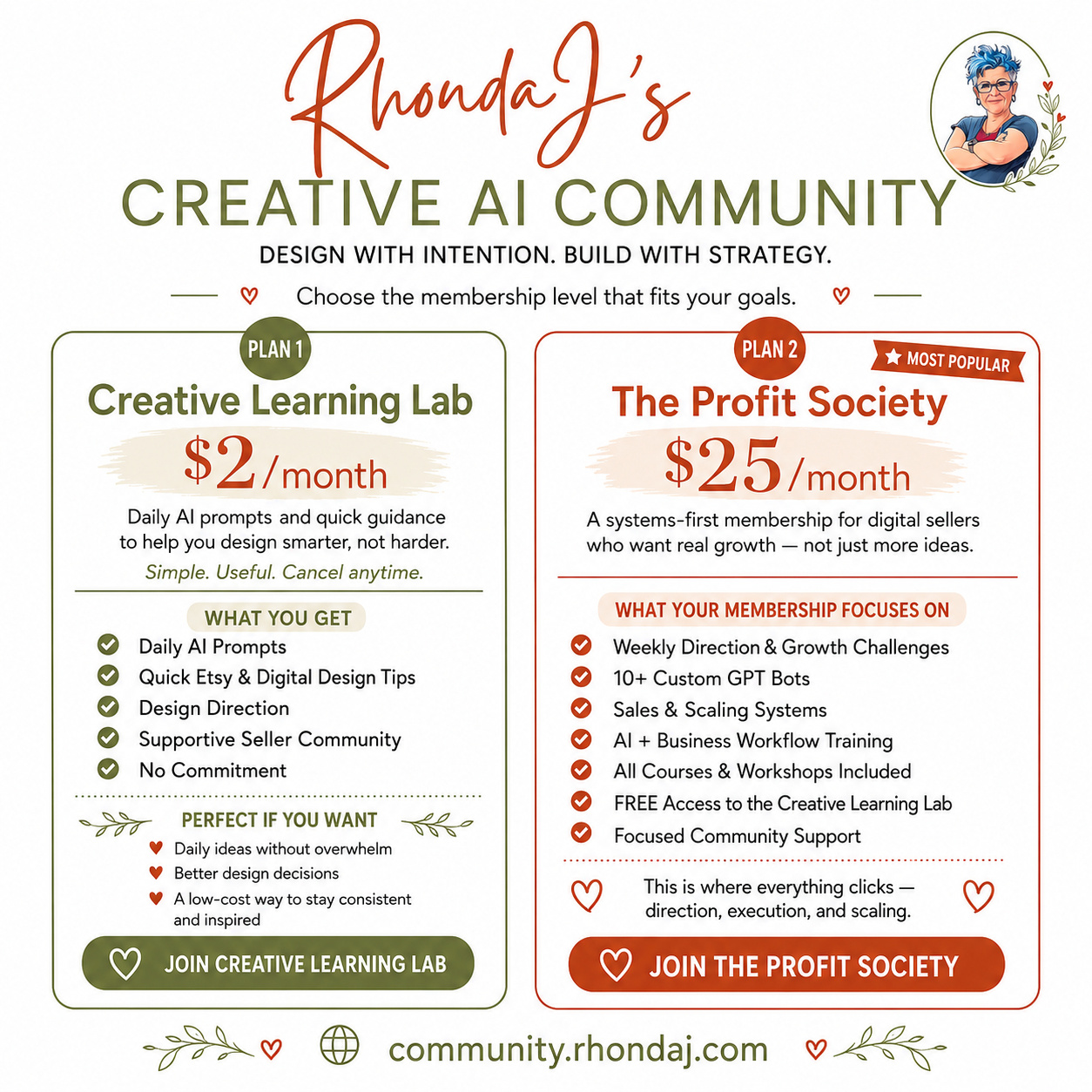 Instagram to promote RhondaJ AI Community